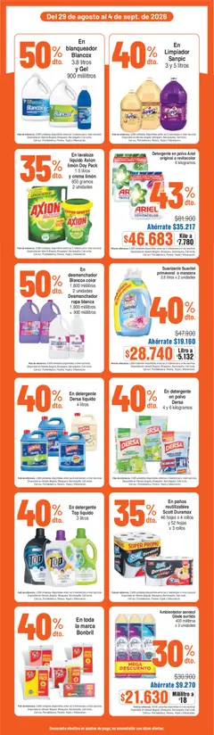 Alkosto catálogo MERCADO -  Vista previa de la revista de la tienda Alkosto valido desde el 29/08/2026 | Página: 5 | Productos: Crema, Limpiador, Top, Polvo