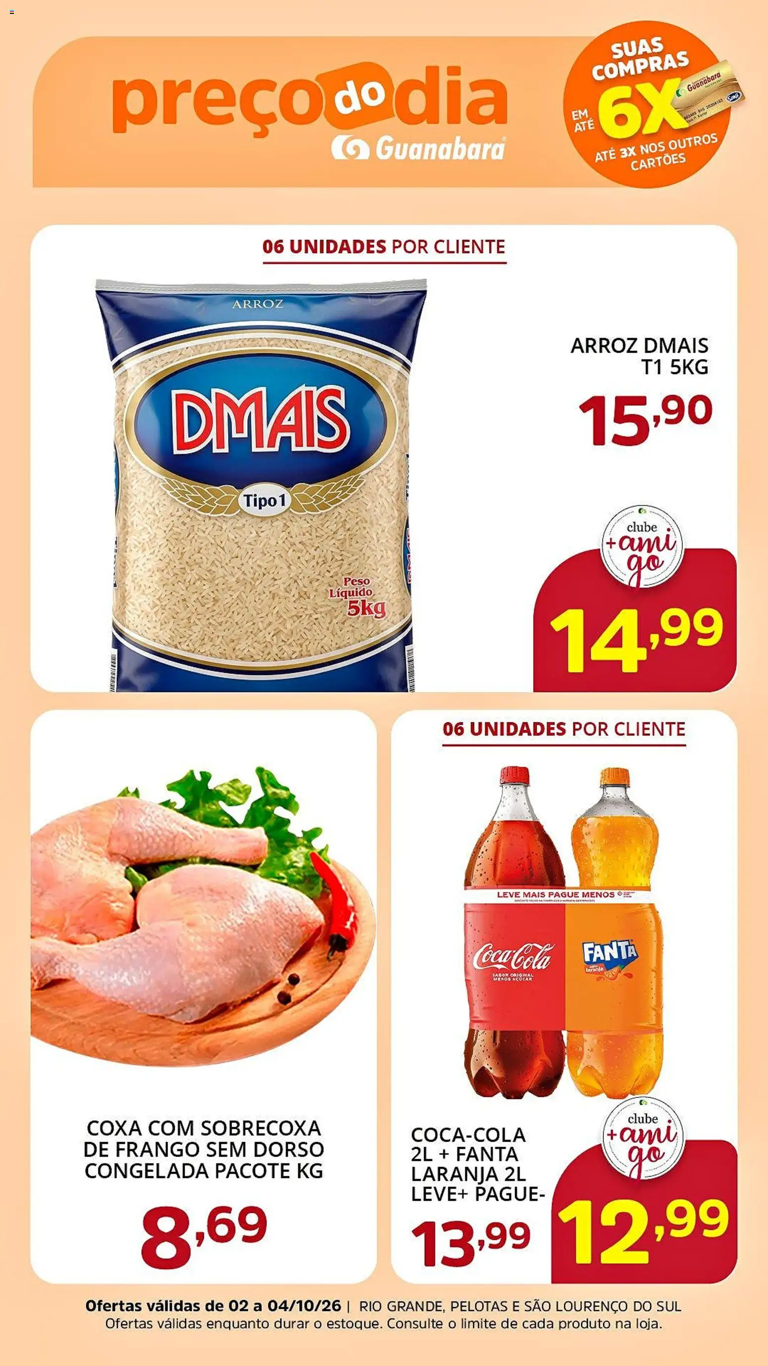 Supermercado Guanabara Folheto - válido de 02/10/2026 | Página: 1
