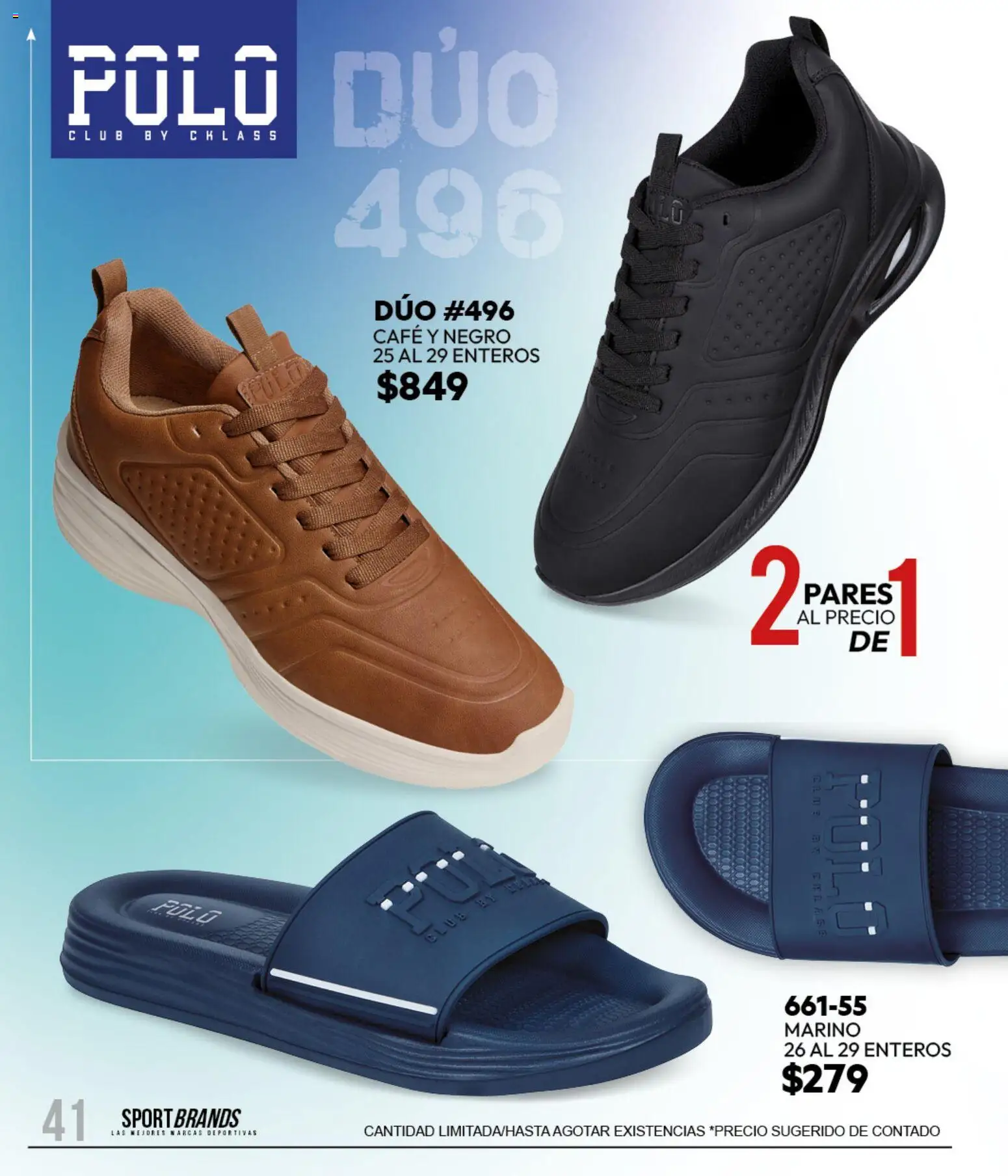 Nuevas ofertas de Cklass válidas en toda la República Mexicana desde el 11/09/2026. ¡Encuentra las mejores ofertas en Cklass catálogo Sportbrands Caballero Invierno! | Página: 52 | Productos: Café