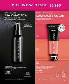Catálogo CyZone Campaña 10 válido desde el 01.06.2026 | Página: 81 | Productos: Fijador, Mousse, Maquillaje, Mate