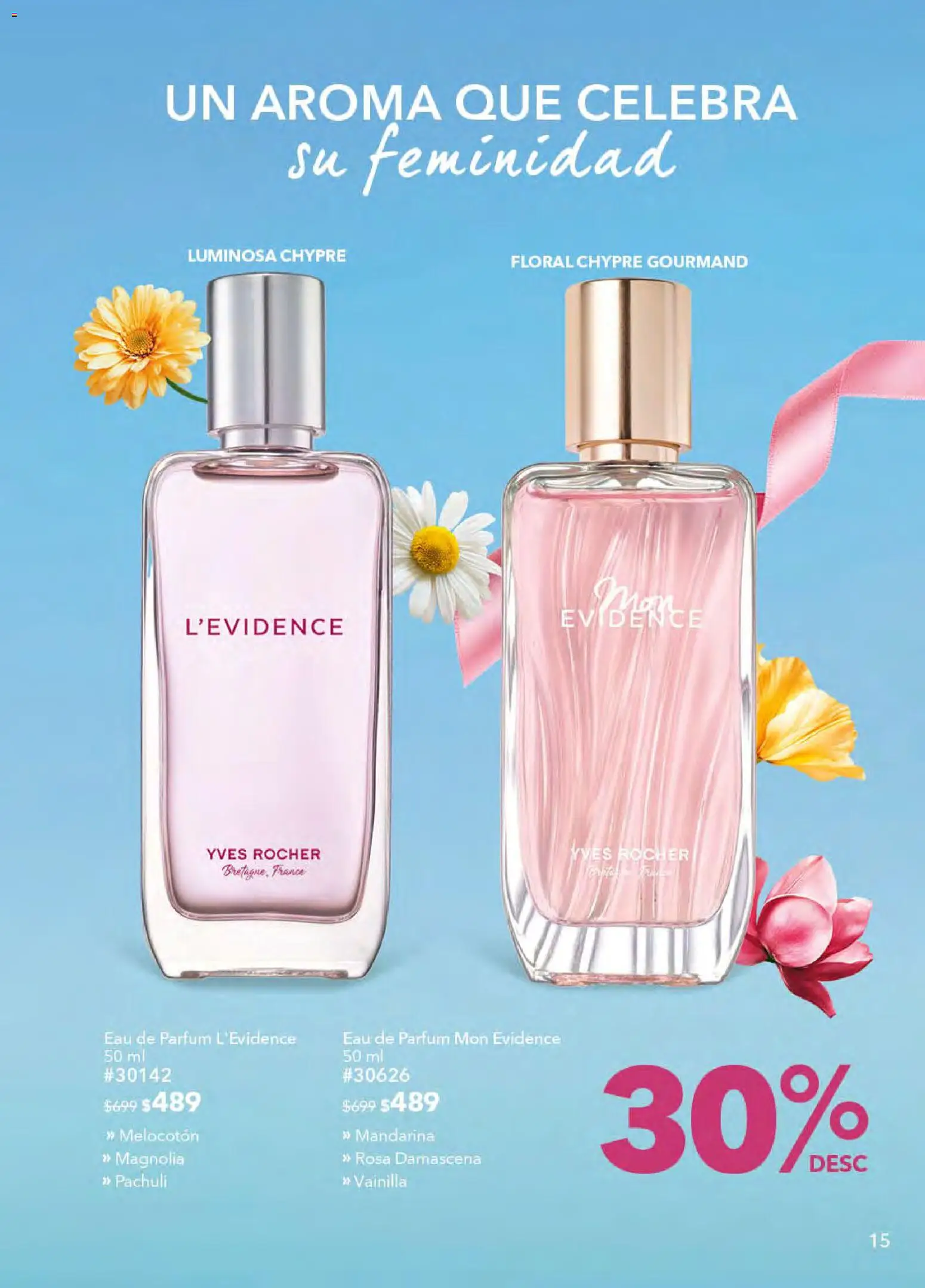 Nuevas ofertas de Yves Rocher válidas en toda la República Mexicana desde el 21.04.2026. ¡Encuentra las mejores ofertas en Yves Rocher campaña 6 2026! | Página: 15