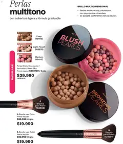 Avon Ciclo 8 -  Vista previa de la revista de la tienda Avon valido desde el 01.08.2026 | Página: 48 | Productos: Iluminador, Brillo, Brocha, Polvo