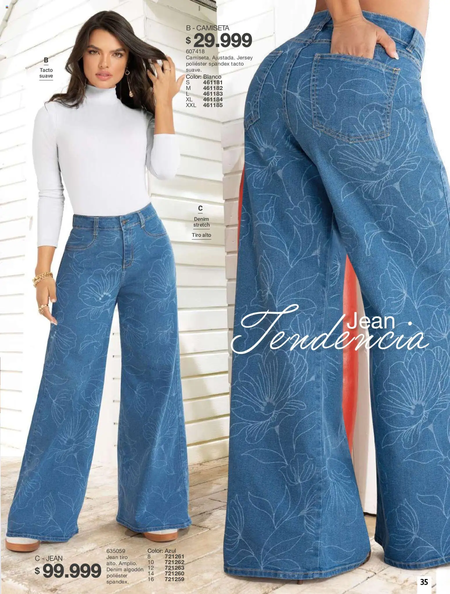 Carmel revista - valida desde el 11/08/2026 | Página: 35 | Productos: Algodón, Jean, Camiseta