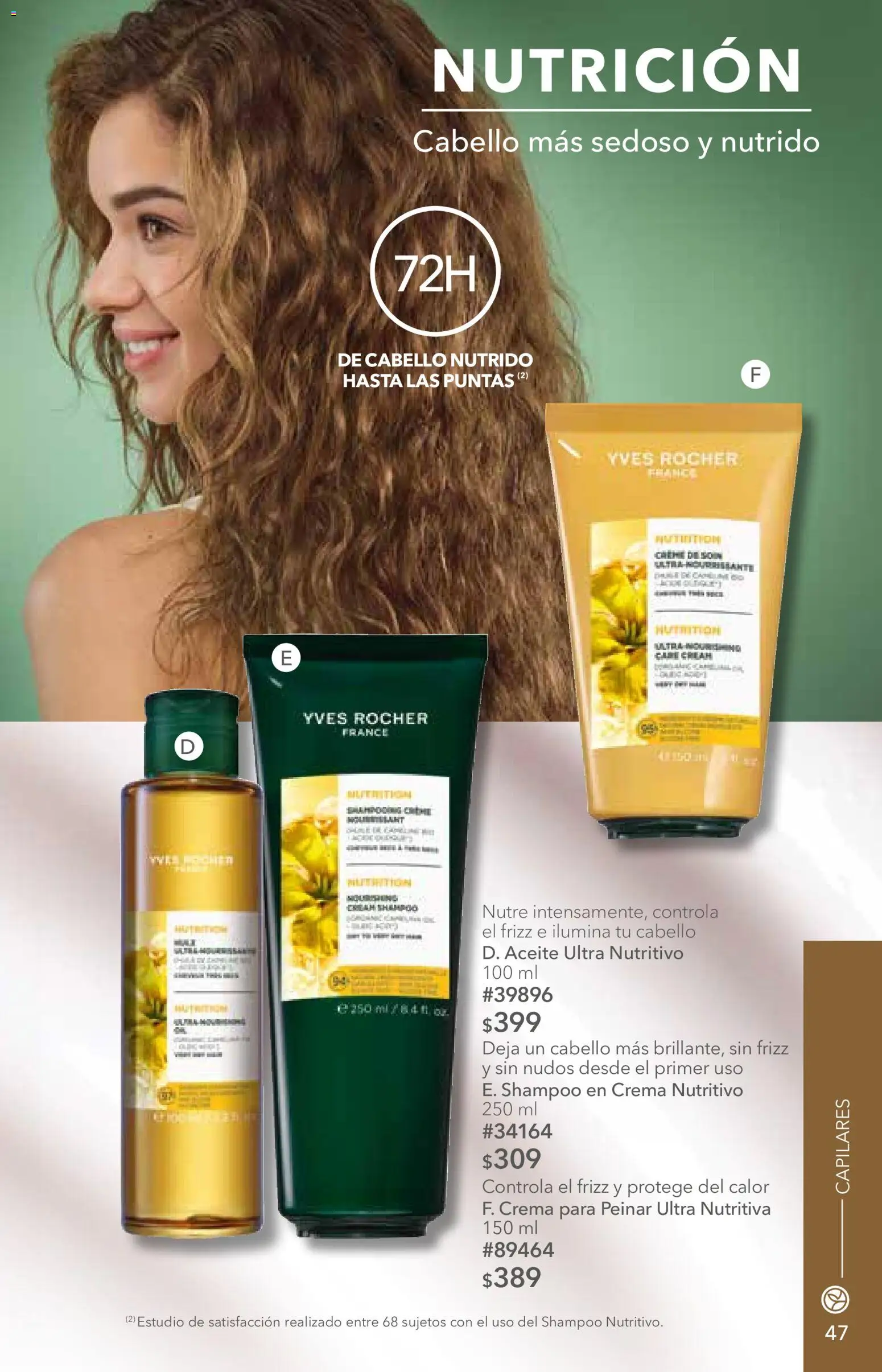 Nuevas ofertas de Yves Rocher válidas en toda la República Mexicana desde el 06/10/2026. ¡Encuentra las mejores ofertas en Yves Rocher campaña 14 2026! | Página: 47 | Productos: Crema, Aceite, Shampoo