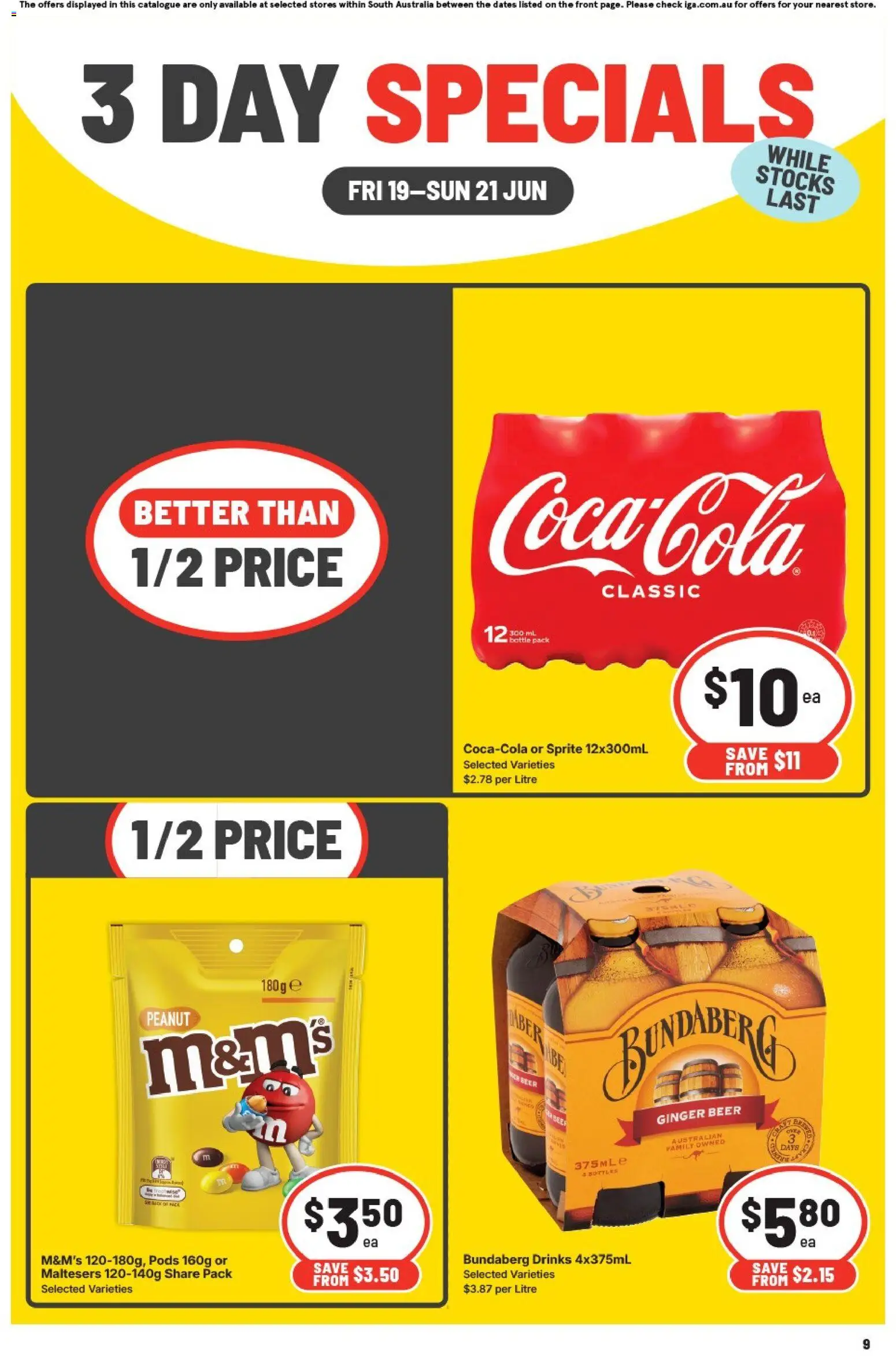 IGA catalogue - valid from 19.06.2026 | Page: 2 | Products: Ginger, Beer