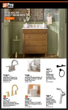 Preview of Home Depot weekly ads valid from 09/28/2026