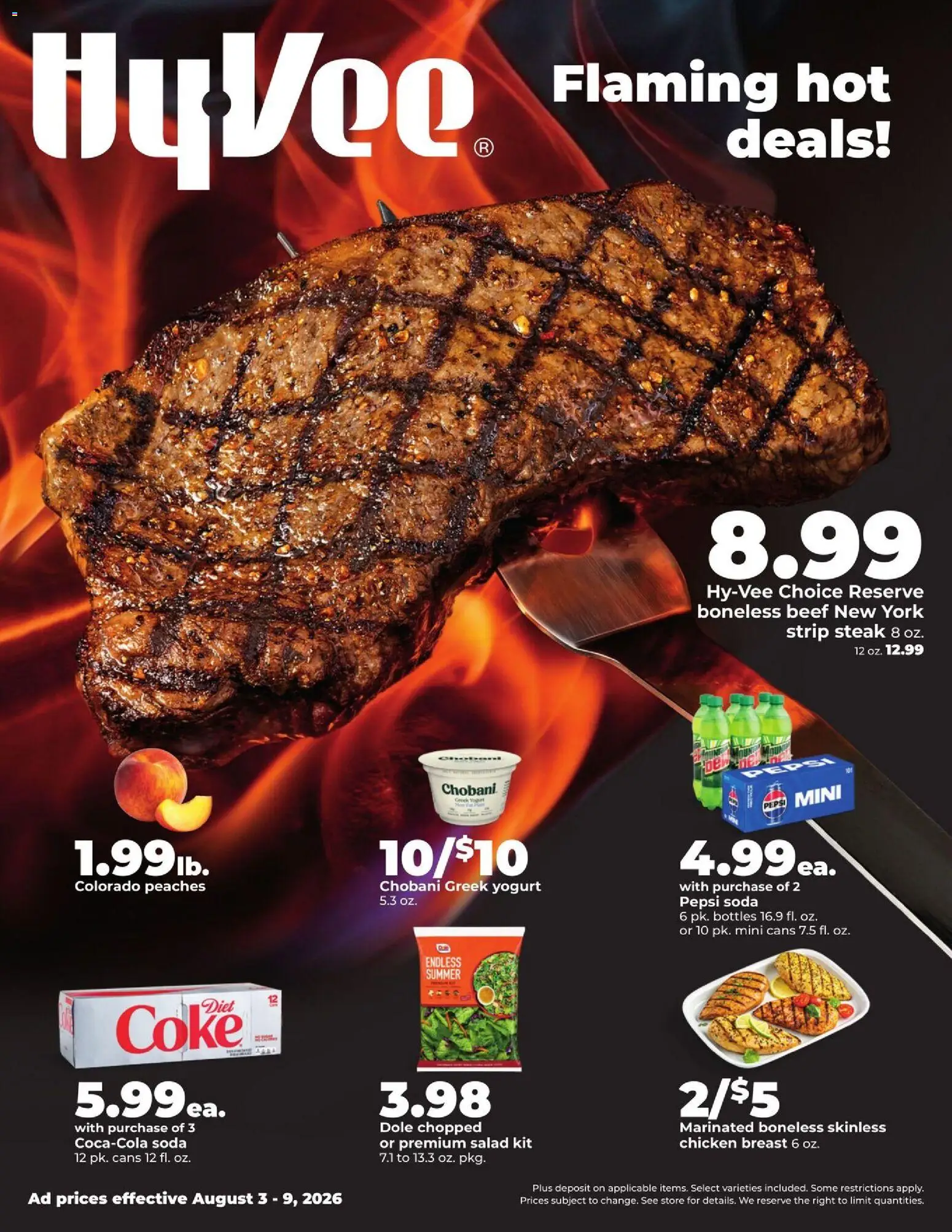 HyVee Weekly Ad - valid from 08/03/2026 | Page: 1