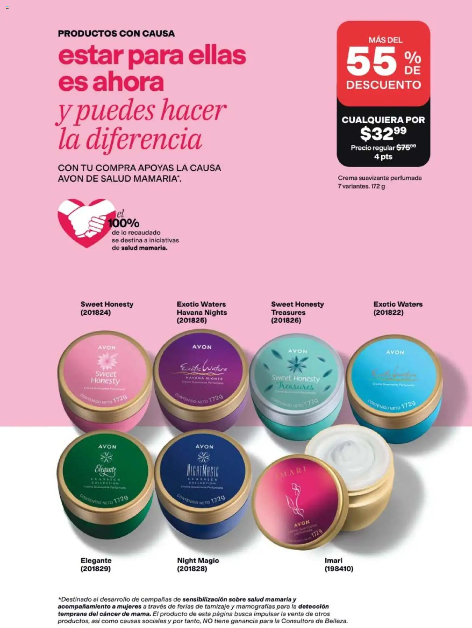 Nuevas ofertas de AVON válidas en toda la República Mexicana desde el 31/07/2026. ¡Encuentra las mejores ofertas en AVON campaña 12 2026! | Página: 159