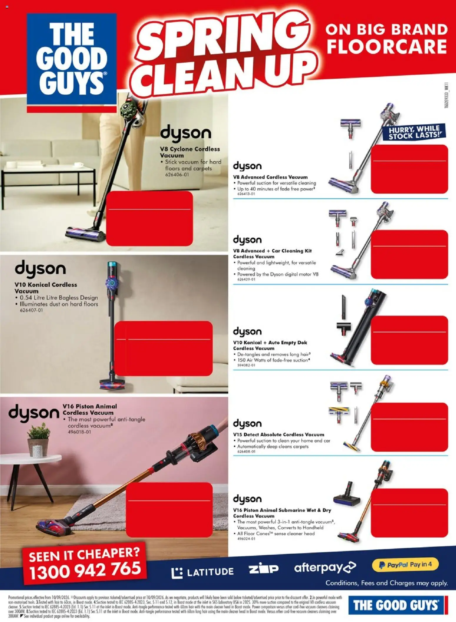 The Good Guys catalogue - valid from 10/09/2026 | Page: 3 | Products: Cleaner, Digital