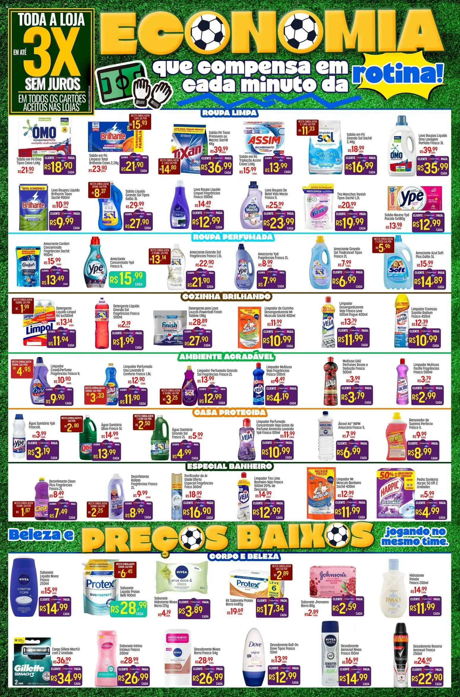 Super Muffato Folheto - válido de 01.06.2026 | Página: 6 | Produtos: Purificador, Sabonete, Sabão em pó omo, Desinfetante