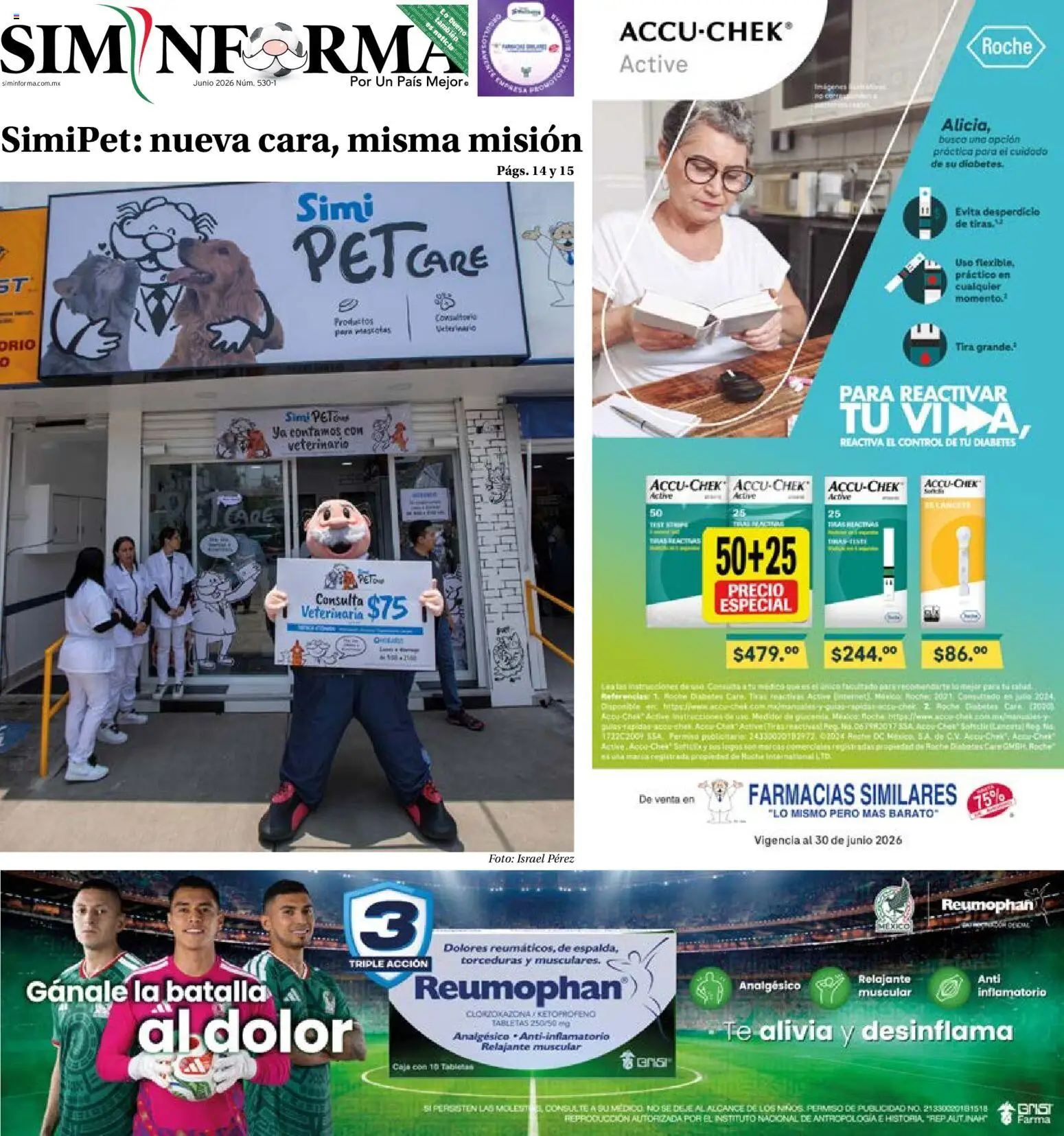 Nuevas ofertas de Farmacias Similares válidas en toda la República Mexicana desde el 01.06.2026. ¡Encuentra las mejores ofertas en Farmacias Similares catálogo! | Página: 1