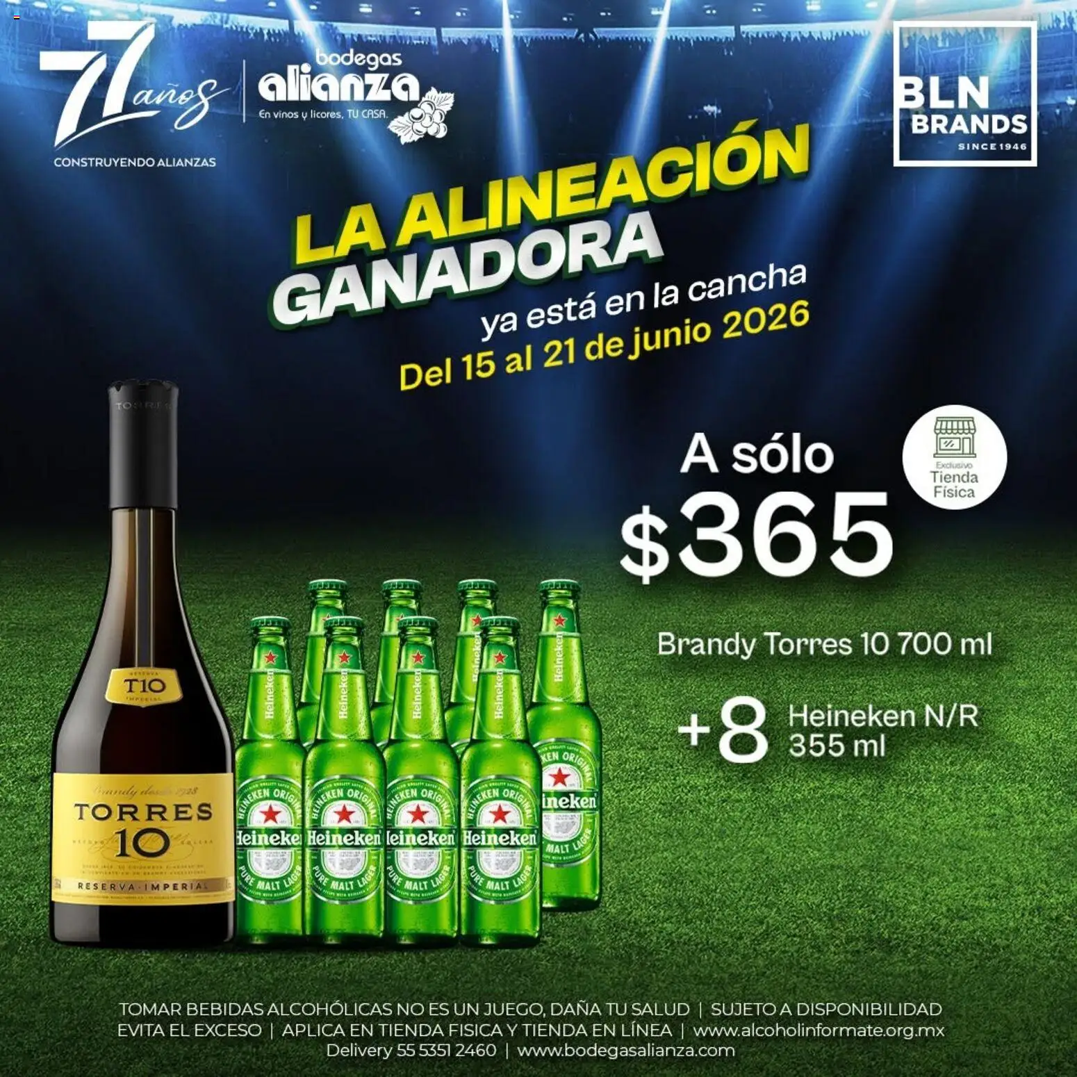 Nuevas ofertas de Bodegas Alianza válidas en toda la República Mexicana desde el 15.06.2026. ¡Encuentra las mejores ofertas en Bodegas Alianza catálogo La alineación ganadora! | Página: 2