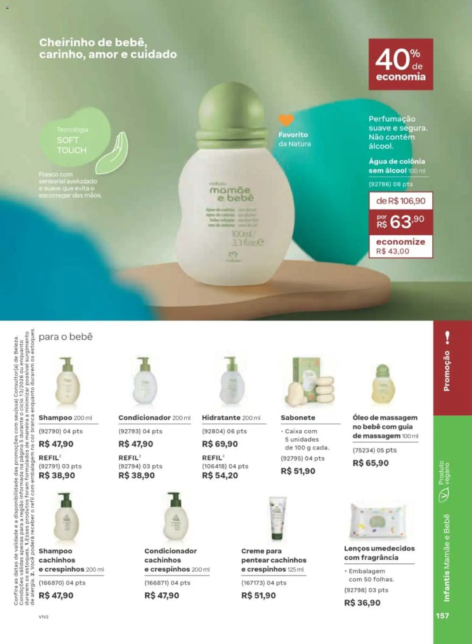 Natura Folheto - válido de 10/08/2026 | Página: 162 | Produtos: Fragrância, Condicionador, Caixa, Sabonete
