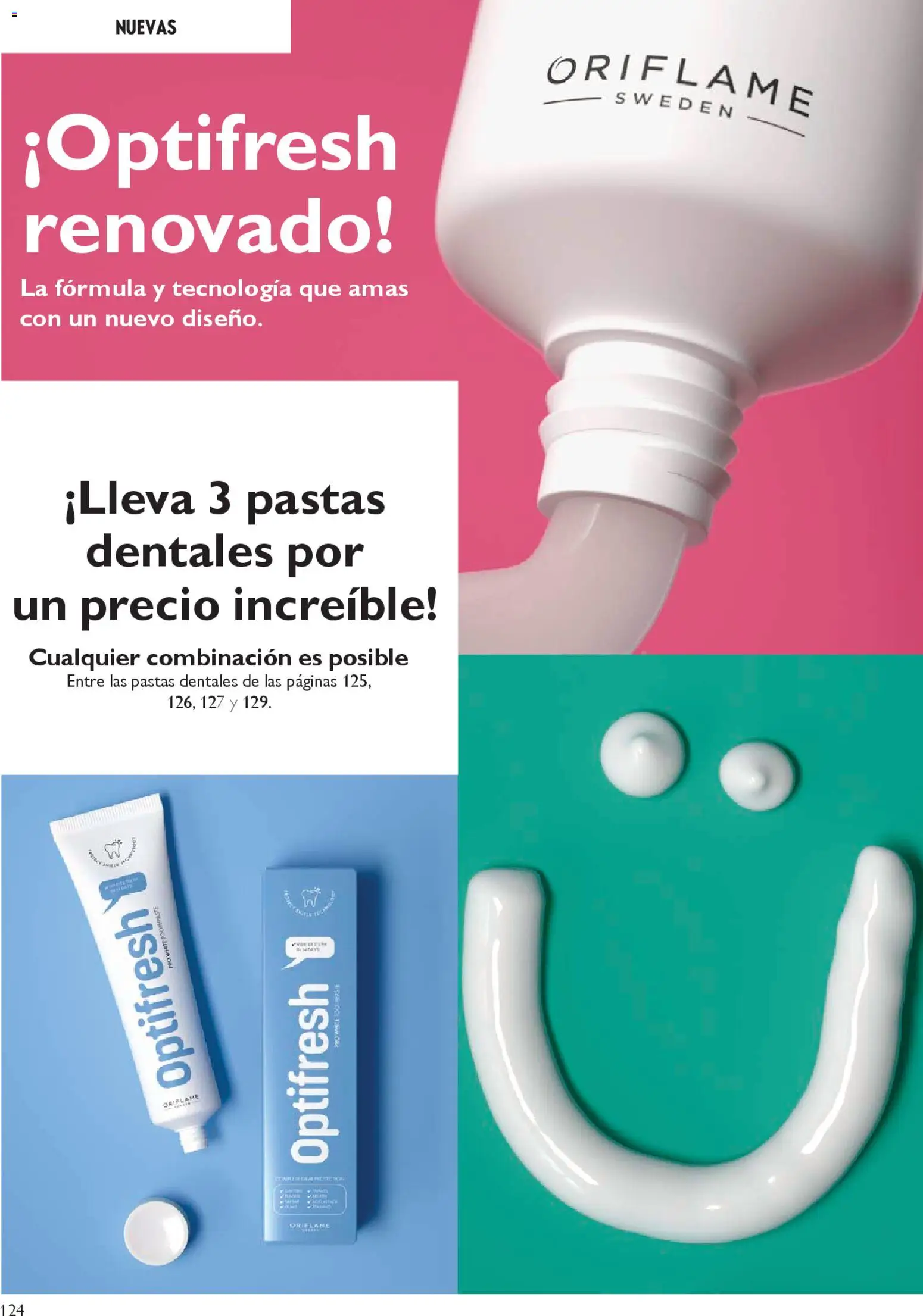 Oriflame revista - valida desde el 28.03.2026 | Página: 124 | Productos: Mermelada, Combinación