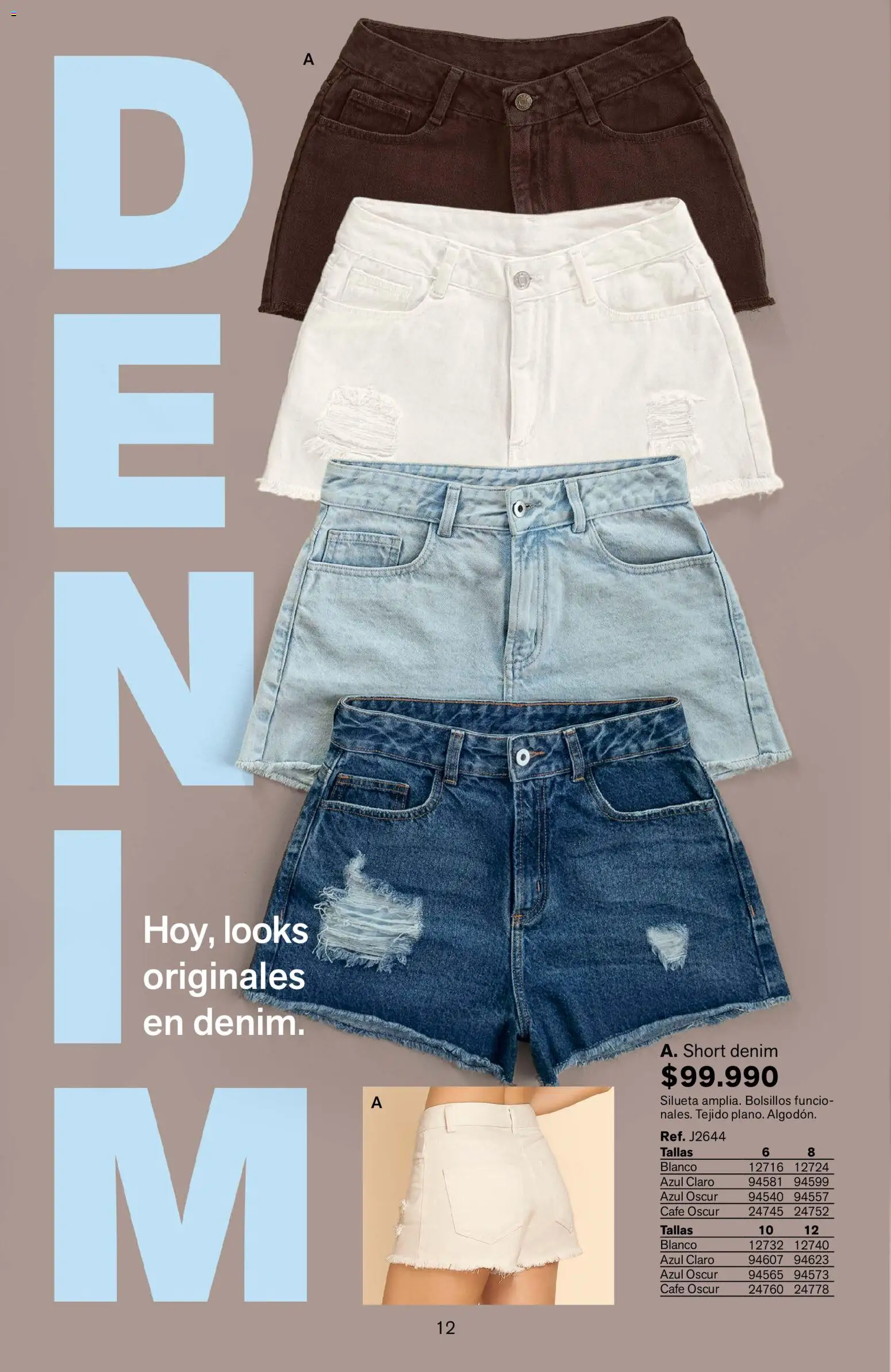 Leonisa revista - valida desde el 15/07/2026 | Página: 12 | Productos: Short, Café