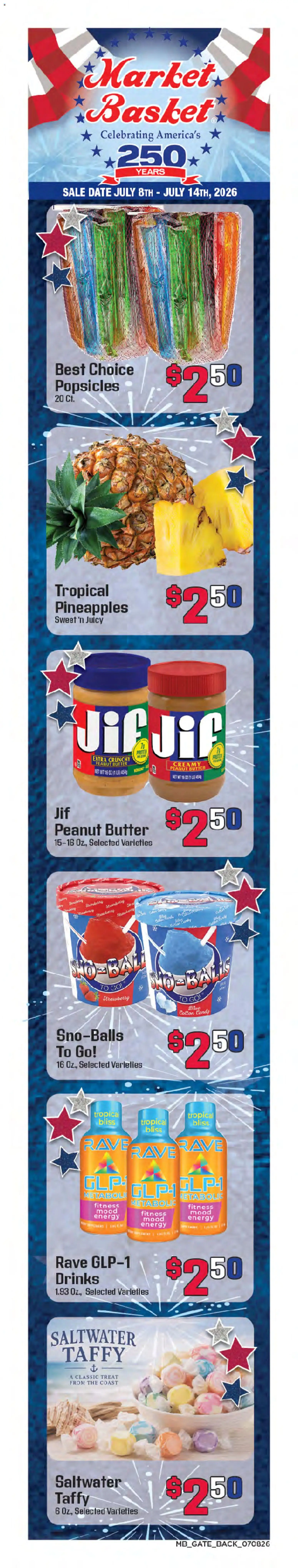 Market Basket Weekly Ad - valid from 07/08/2026 | Page: 2 | Products: Butter, Date