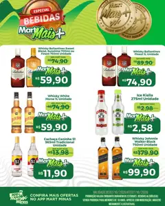 Mart Minas ofertas Bebidas - Pré-Visualização do folheto da loja Mart Minas, válido de 02/10/2026