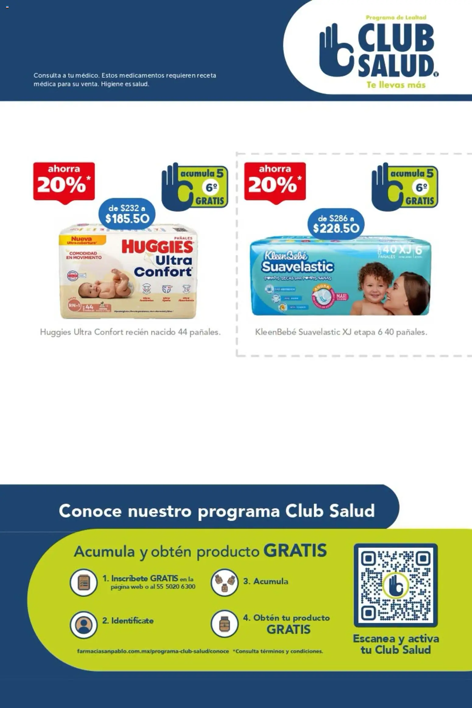Nuevas ofertas de Farmacia San Pablo válidas en toda la República Mexicana desde el 18/10/2026. ¡Encuentra las mejores ofertas en Farmacia San Pablo catálogo! | Página: 13