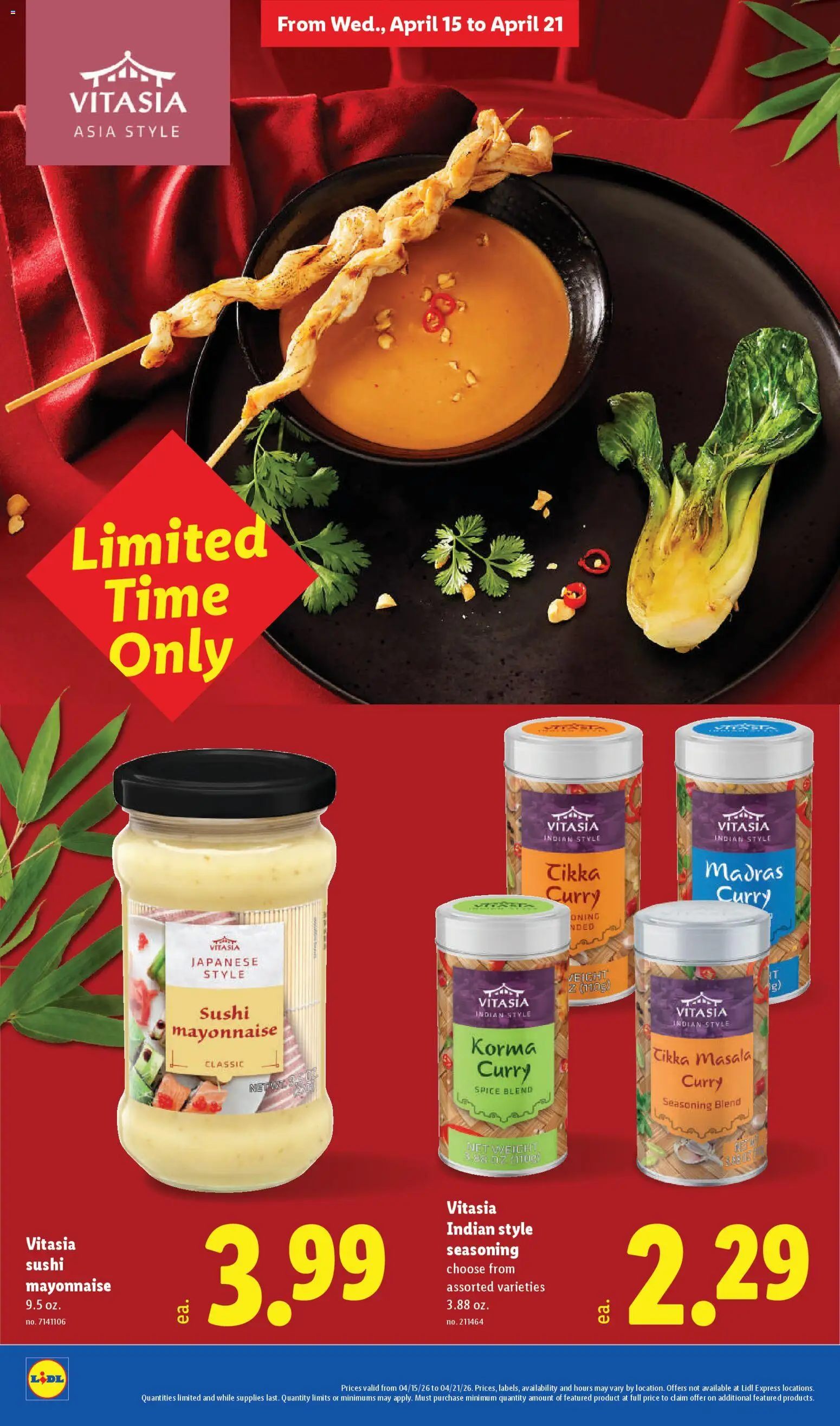 Lidl Weekly Ad - valid from 15.04.2026 | Page: 8 | Products: Mayonnaise, Weight