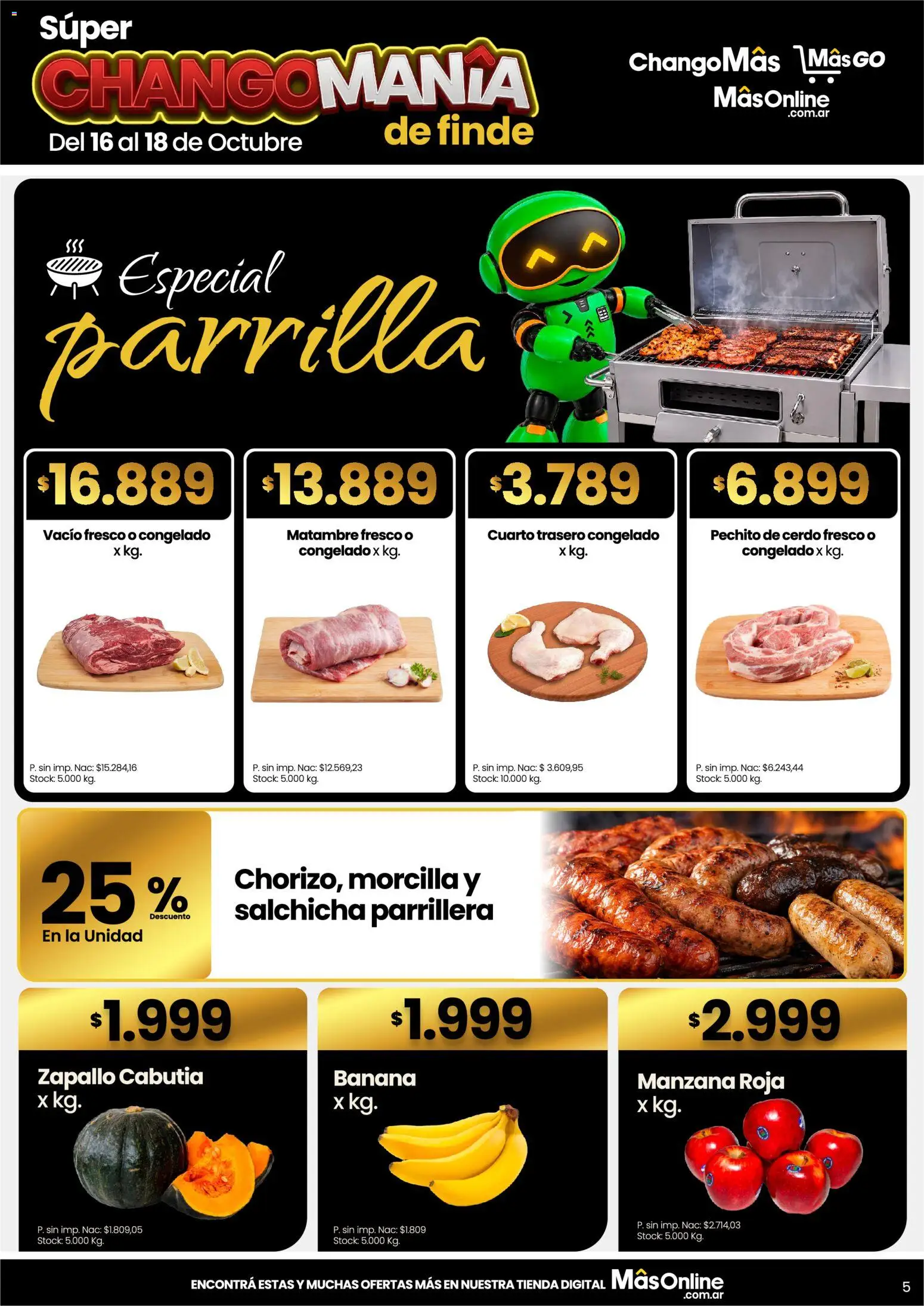 Changomas - Super Changomanía de finde │ válido desde el 16/10/2026 | Página: 5