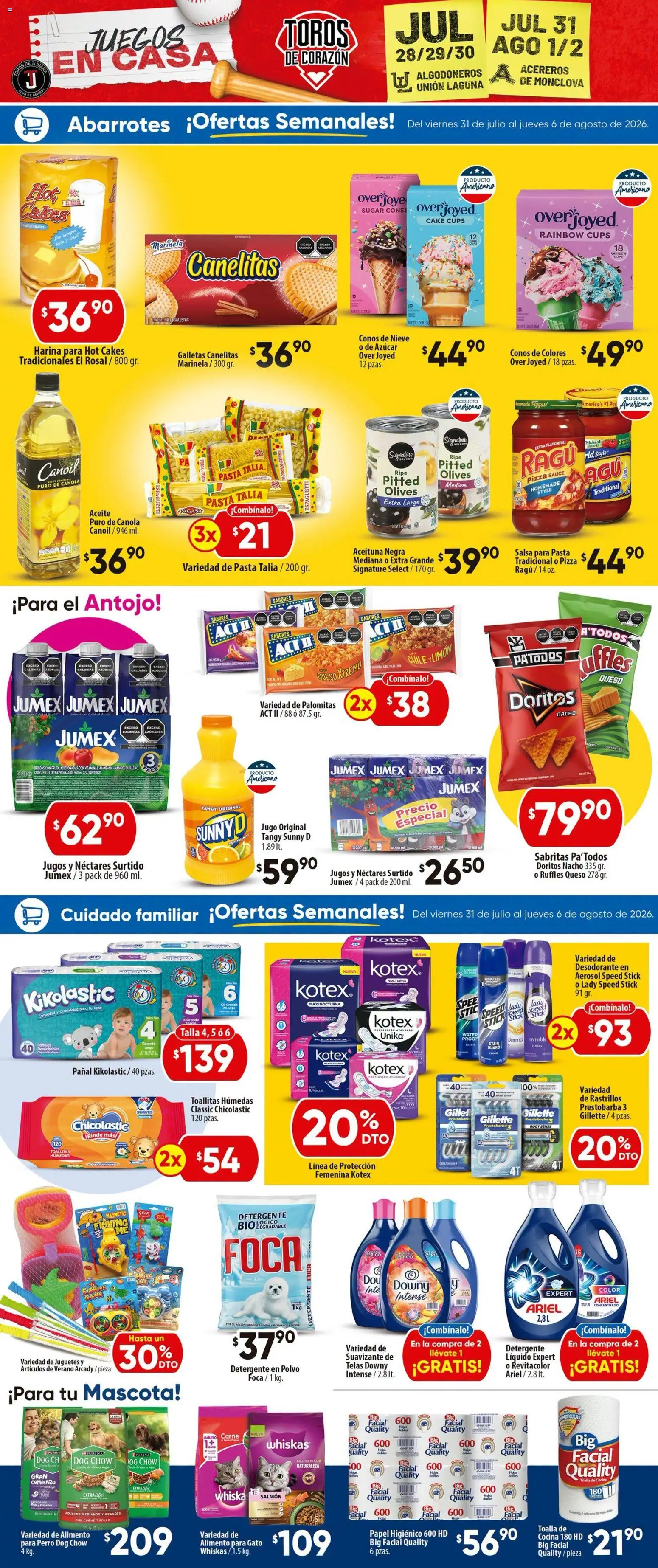 Nuevas ofertas de Calimax válidas en toda la República Mexicana desde el 31/07/2026. ¡Encuentra las mejores ofertas en Calimax folleto Tecate! | Página: 2 | Productos: Desodorante, Pollo, Vitaminas, Cocina