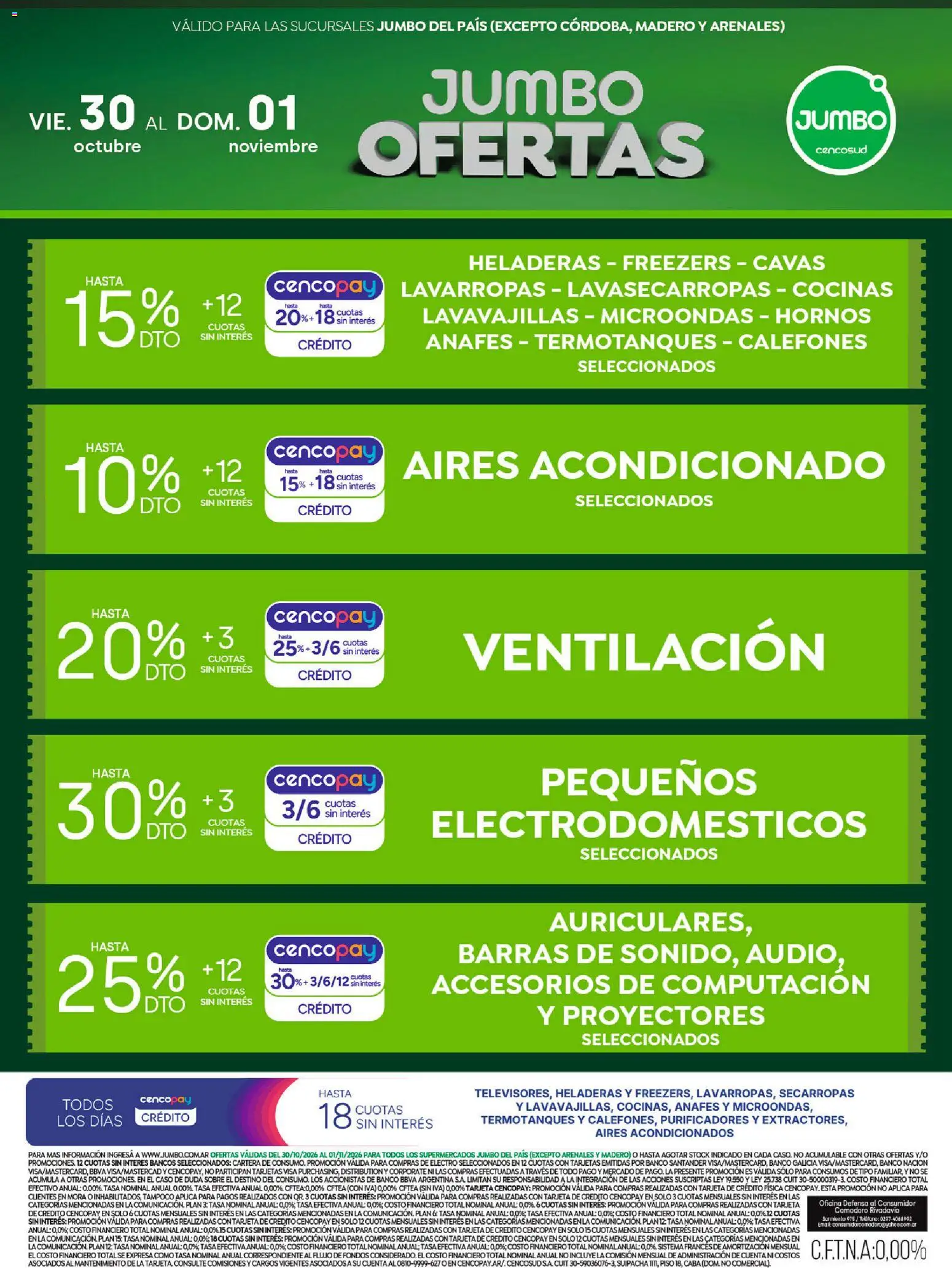 Jumbo - Ofertas | Hogar │ válido desde el 30/10/2026 | Página: 1