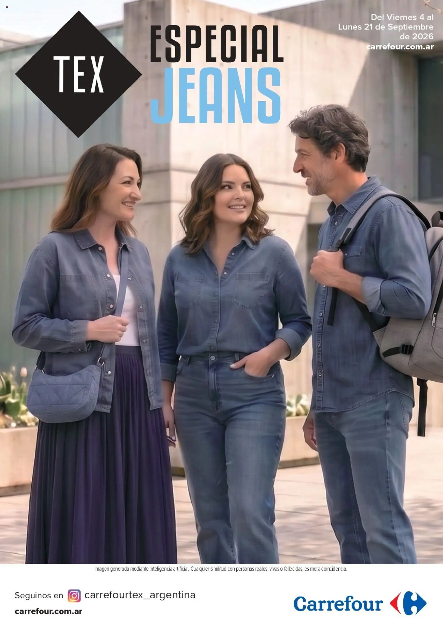 Carrefour - Tex | Especial Jeans │ válido desde el 04/09/2026 | Página: 1