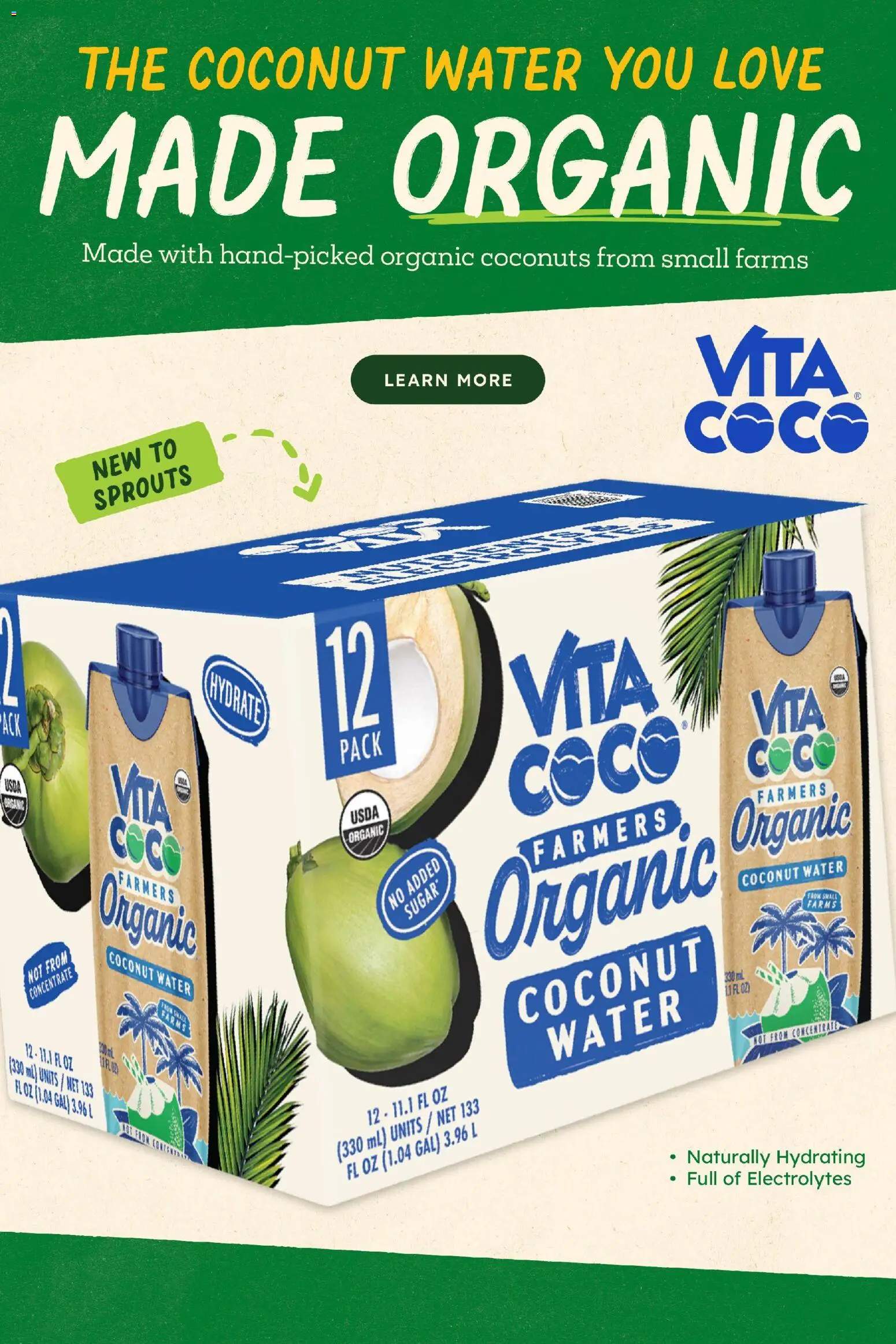 Sprouts Monthly Ad - valid from 09/23/2026 | Page: 13 | Products: Water, Coconut