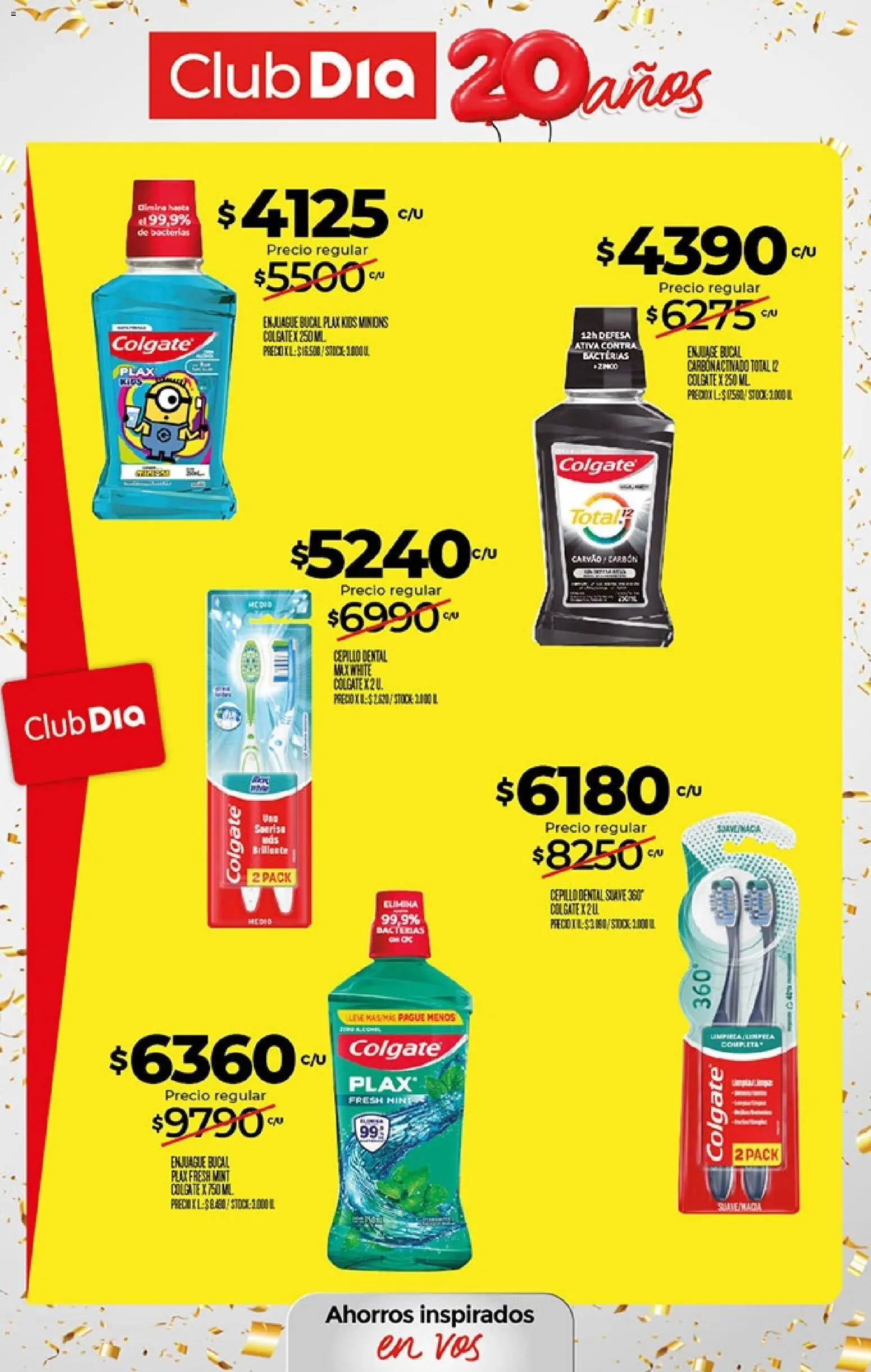 Supermercado DIA Ofertas │ válido desde el 23/09/2026 | Página: 36 | Productos: Cepillo, Enjuague bucal, Carbón activado