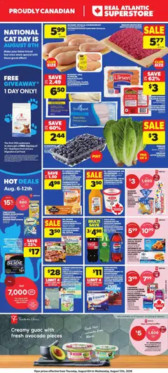 Preview of Atlantic Superstore weekly flyer / circulaire from shop Atlantic Superstore valid from Aug 6, 2026