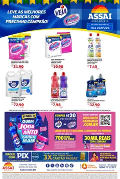 Assaí Atacadista ofertas - RO - Pré-Visualização do folheto da loja Assaí Atacadista, válido de 18.05.2026