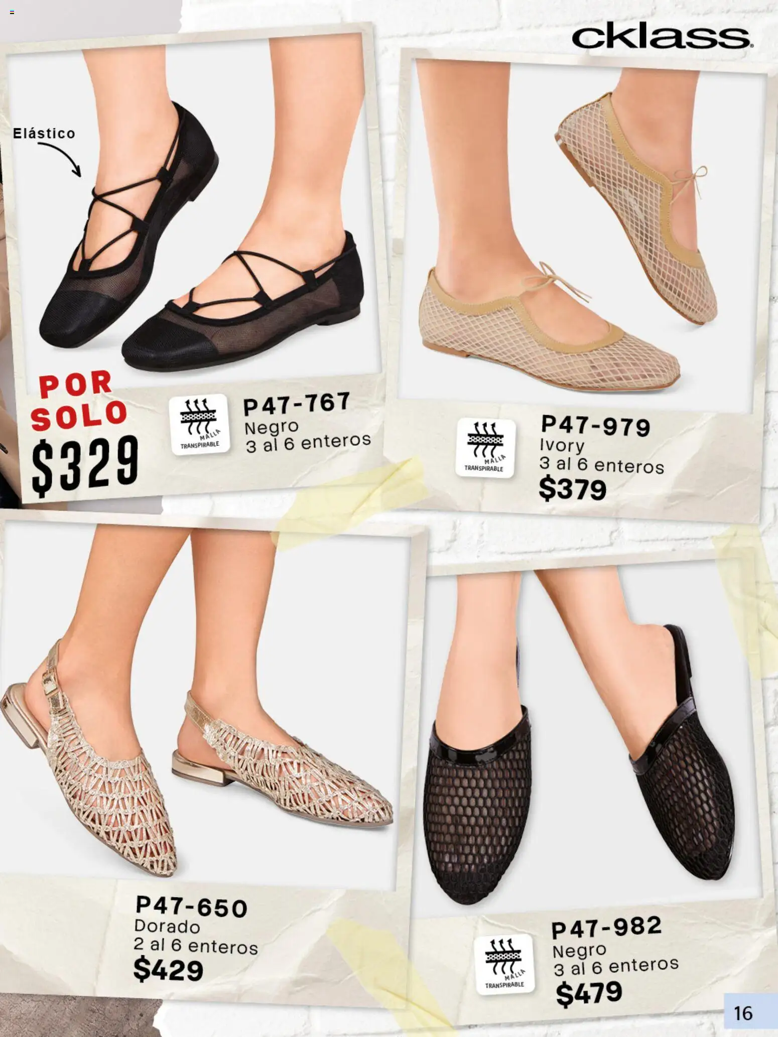 Nuevas ofertas de Cklass válidas en toda la República Mexicana desde el 11/09/2026. ¡Encuentra las mejores ofertas en Cklass catálogo Urban Invierno! | Página: 17 | Productos: Malla
