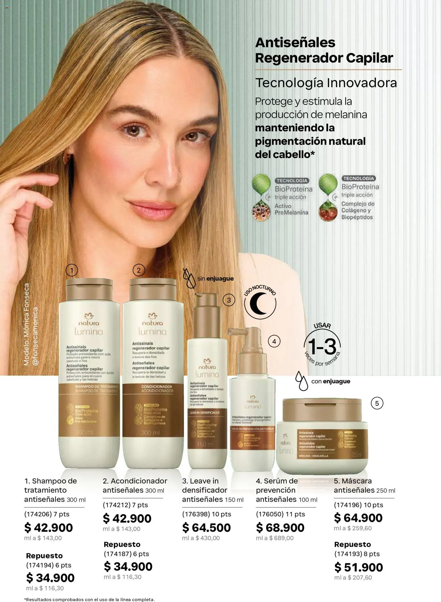 Natura revista - valida desde el 23/09/2026 | Página: 163 | Productos: Shampoo, Mascarilla, Máscara, Acondicionador