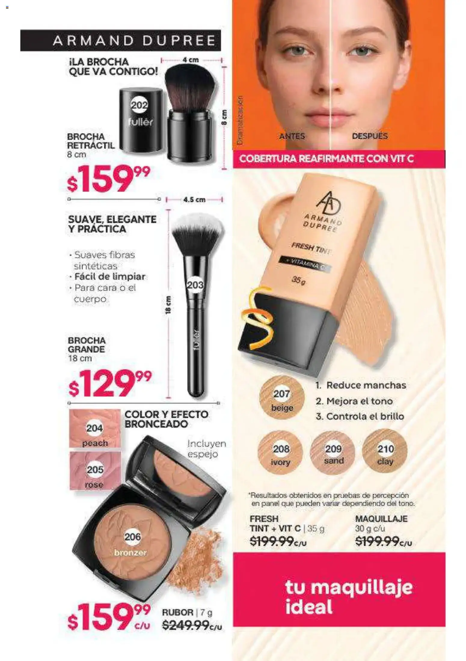 Nuevas ofertas de Fuller válidas en toda la República Mexicana desde el 16/09/2026. ¡Encuentra las mejores ofertas en Fuller campaña 12 2026! | Página: 69 | Productos: Brillo, Espejo, Maquillaje, Rubor
