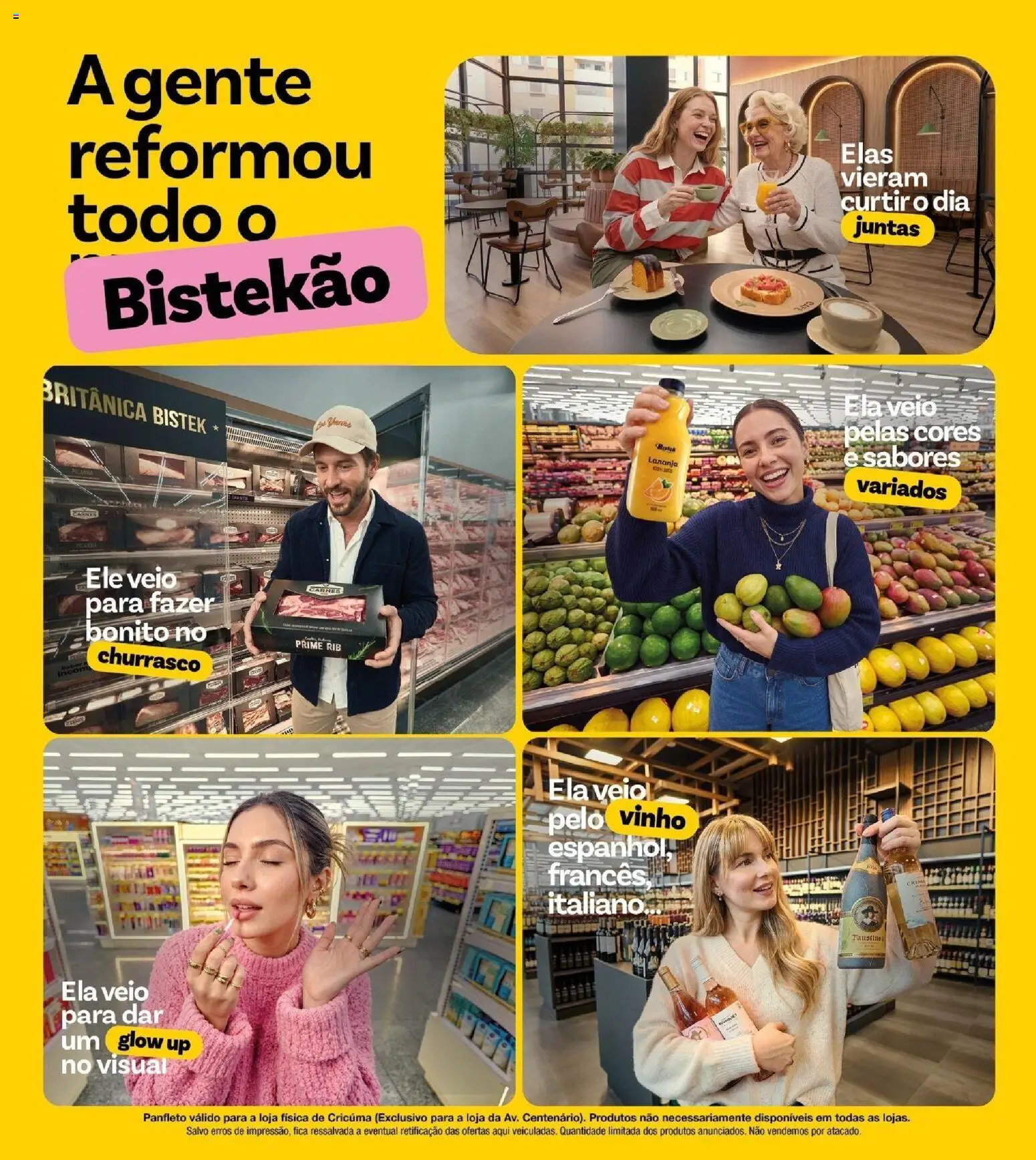 Bistek Supermercados Folheto - válido de 28/07/2026 | Página: 4 | Produtos: Vinho