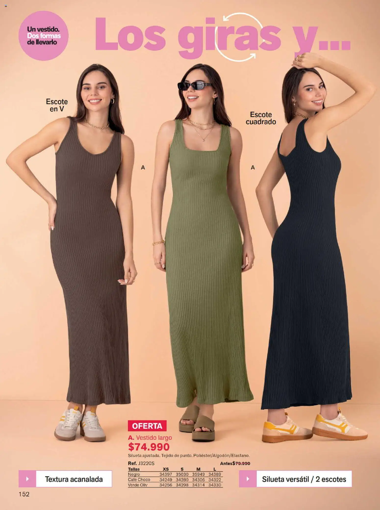 Leonisa revista - valida desde el 15/07/2026 | Página: 152 | Productos: Vestido, Café