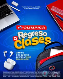 Olímpica Regreso a clases -  Vista previa de la revista de la tienda Olímpica valido desde el 17/07/2026
