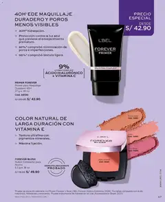 Vista previa de folleto L'Bel catálogo - Campaña 9 de la L'Bel válido desde 16.05.2026 | Página: 71 | Productos: Maquillaje, Rubor