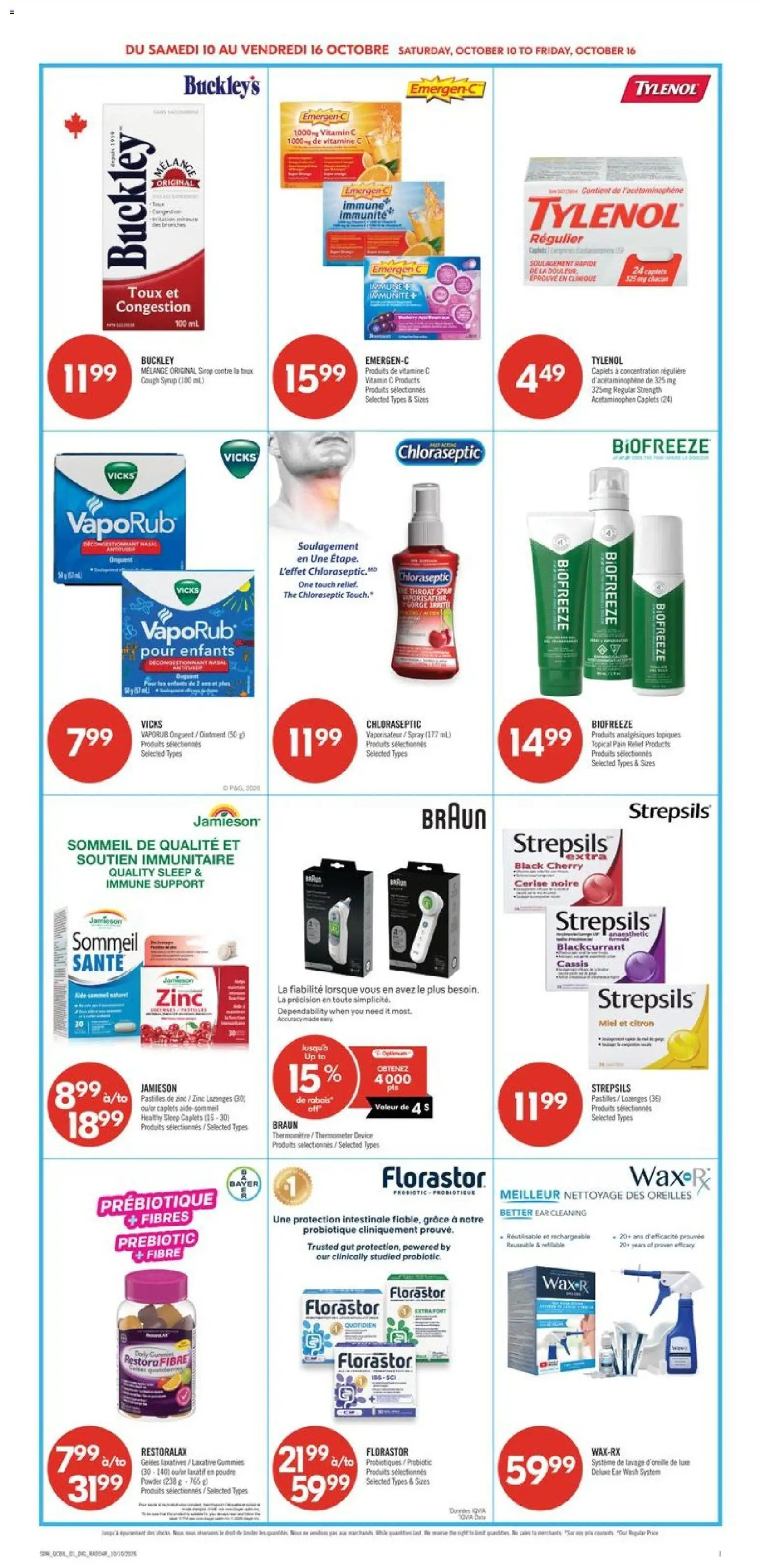 Pharmaprix flyer valid from Oct 10, 2026 | Page: 14
