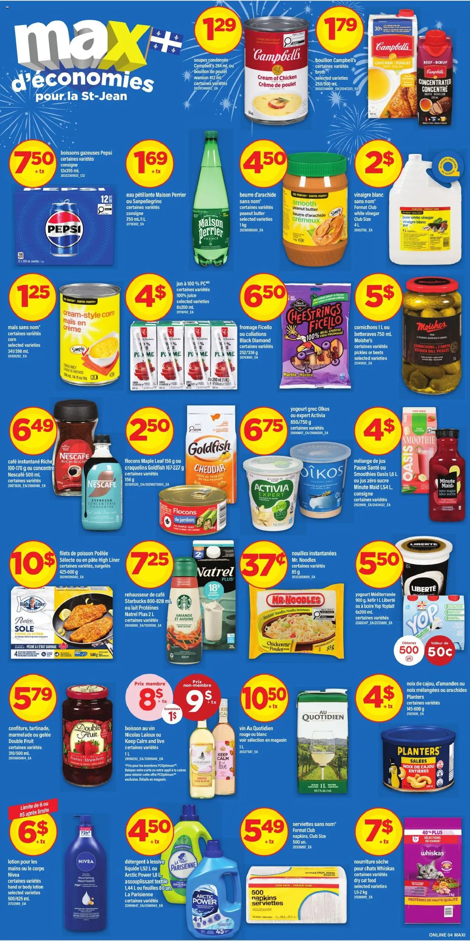 Maxi flyer valid from 18.06.2026 | Page: 7 | Products: Noodles, Detergent, Butter, Cheese