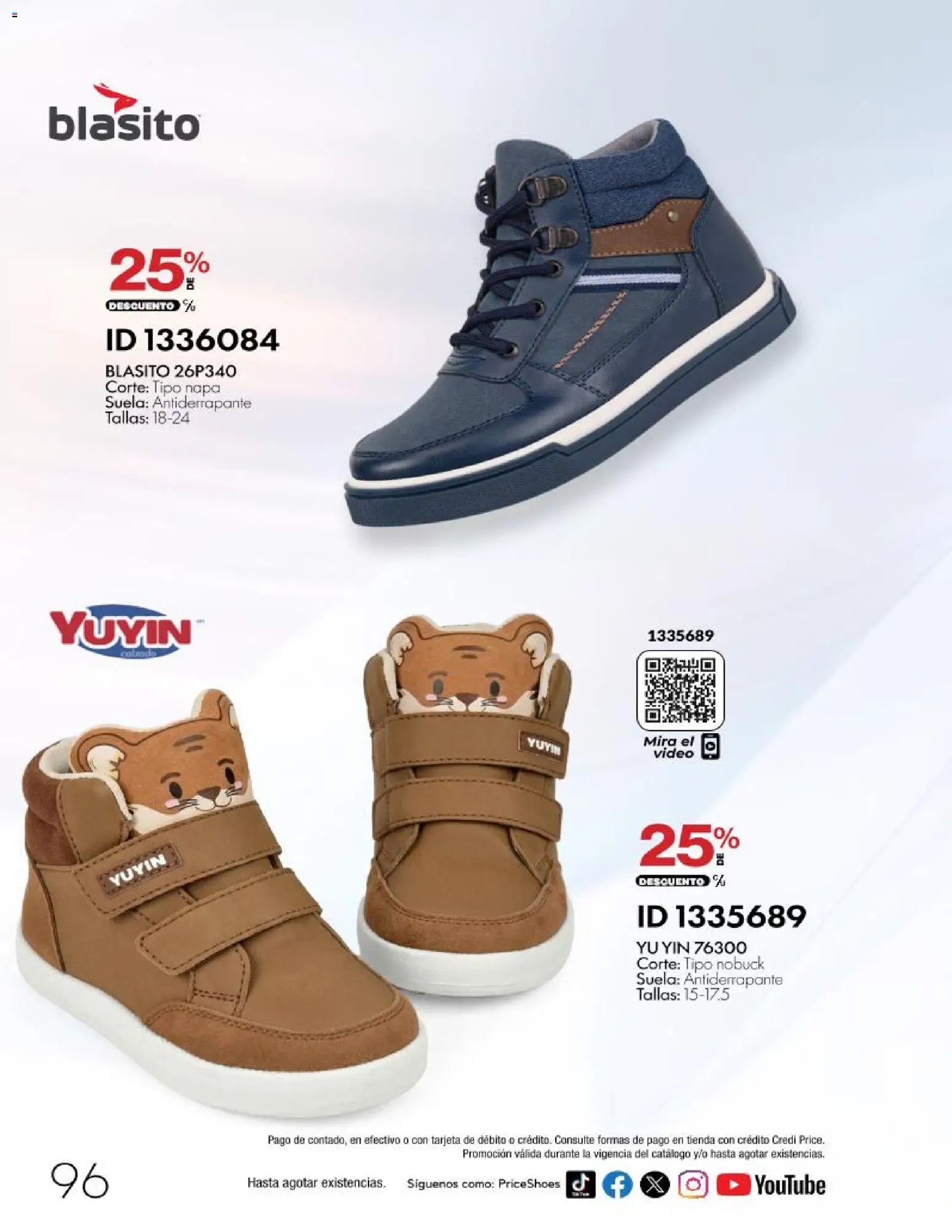 Nuevas ofertas de Price Shoes válidas en toda la República Mexicana desde el 28/10/2026. ¡Encuentra las mejores ofertas en Price Shoes catálogo 10 pagos sin intereses! | Página: 96