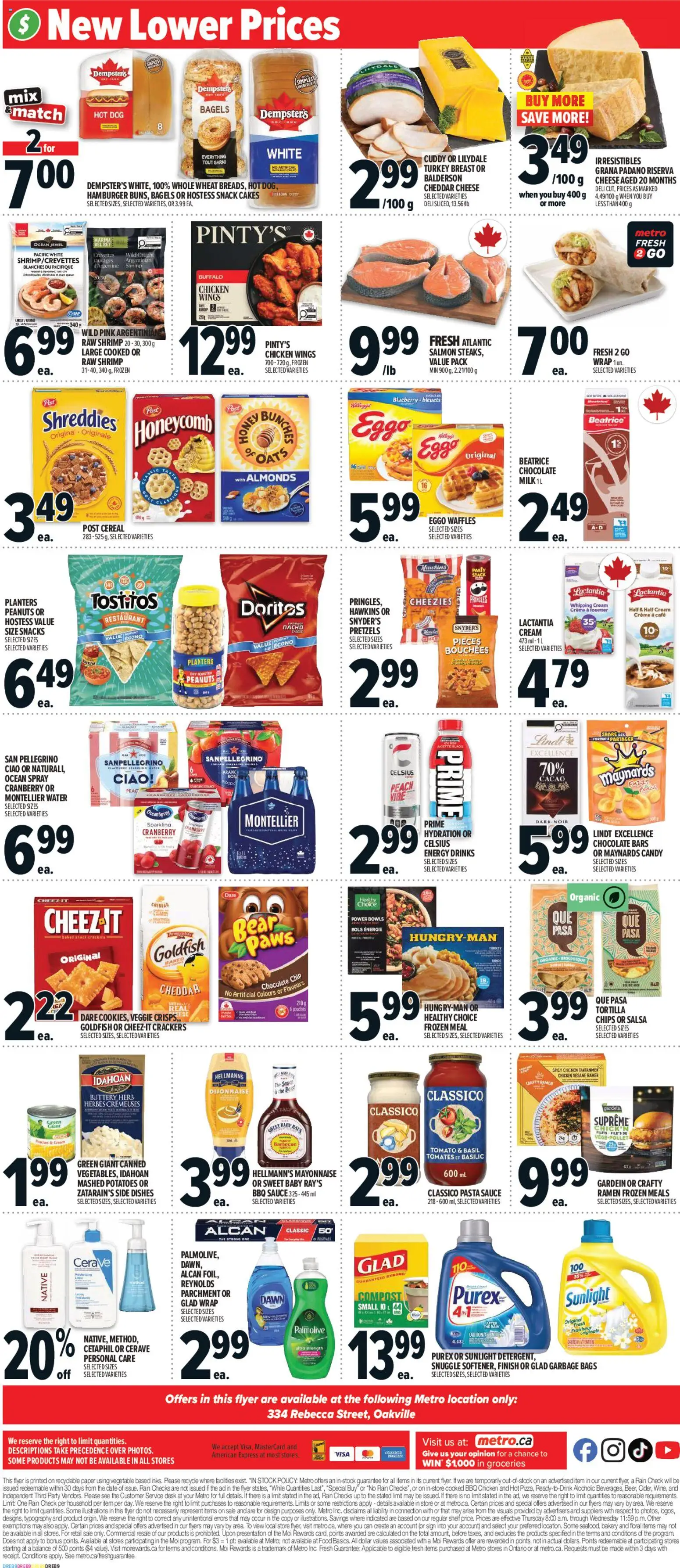 Metro flyer valid from 11.06.2026 | Page: 4 | Products: Chips, Cream, Bakery, Milk