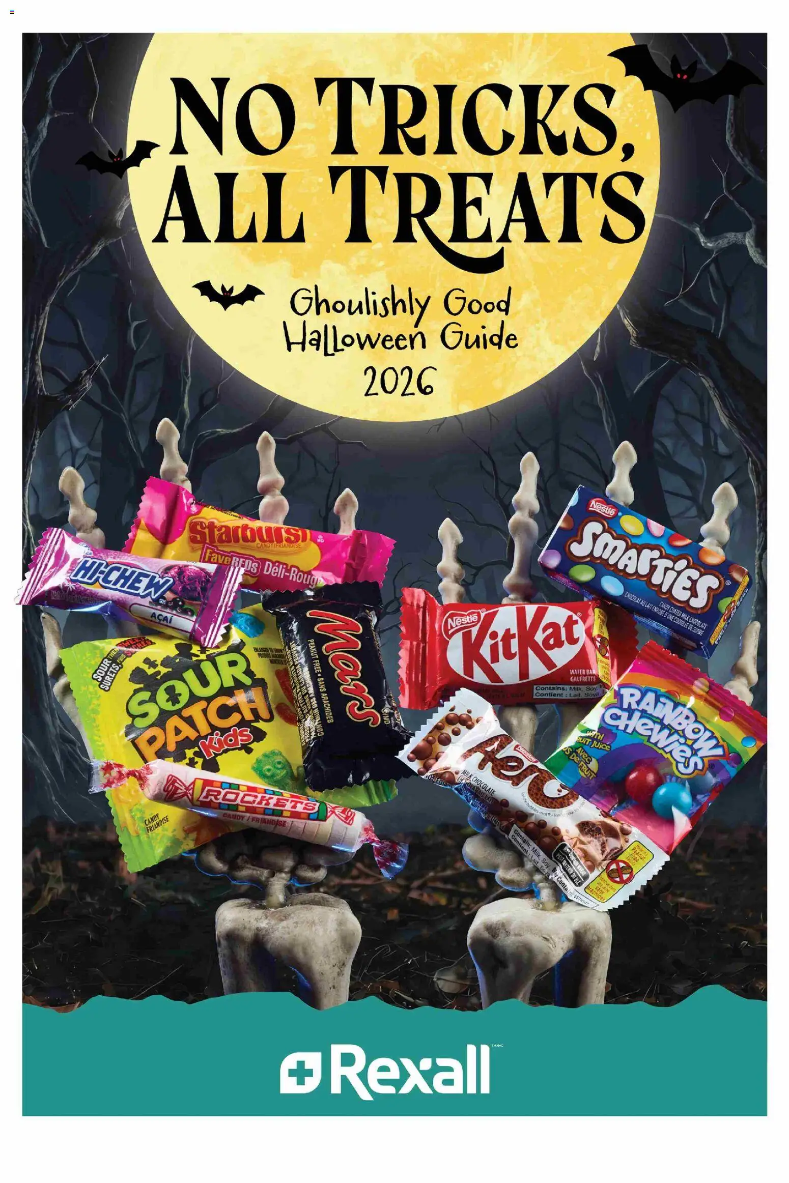 Rexall flyer valid from Sep 18, 2026 | Page: 1 | Products: Fruit, Milk, Chocolate, Juice