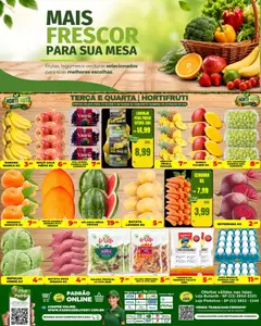 Supermercado Padrão ofertas Hortifruti - Pré-Visualização do folheto da loja Supermercado Padrão, válido de 27/10/2026