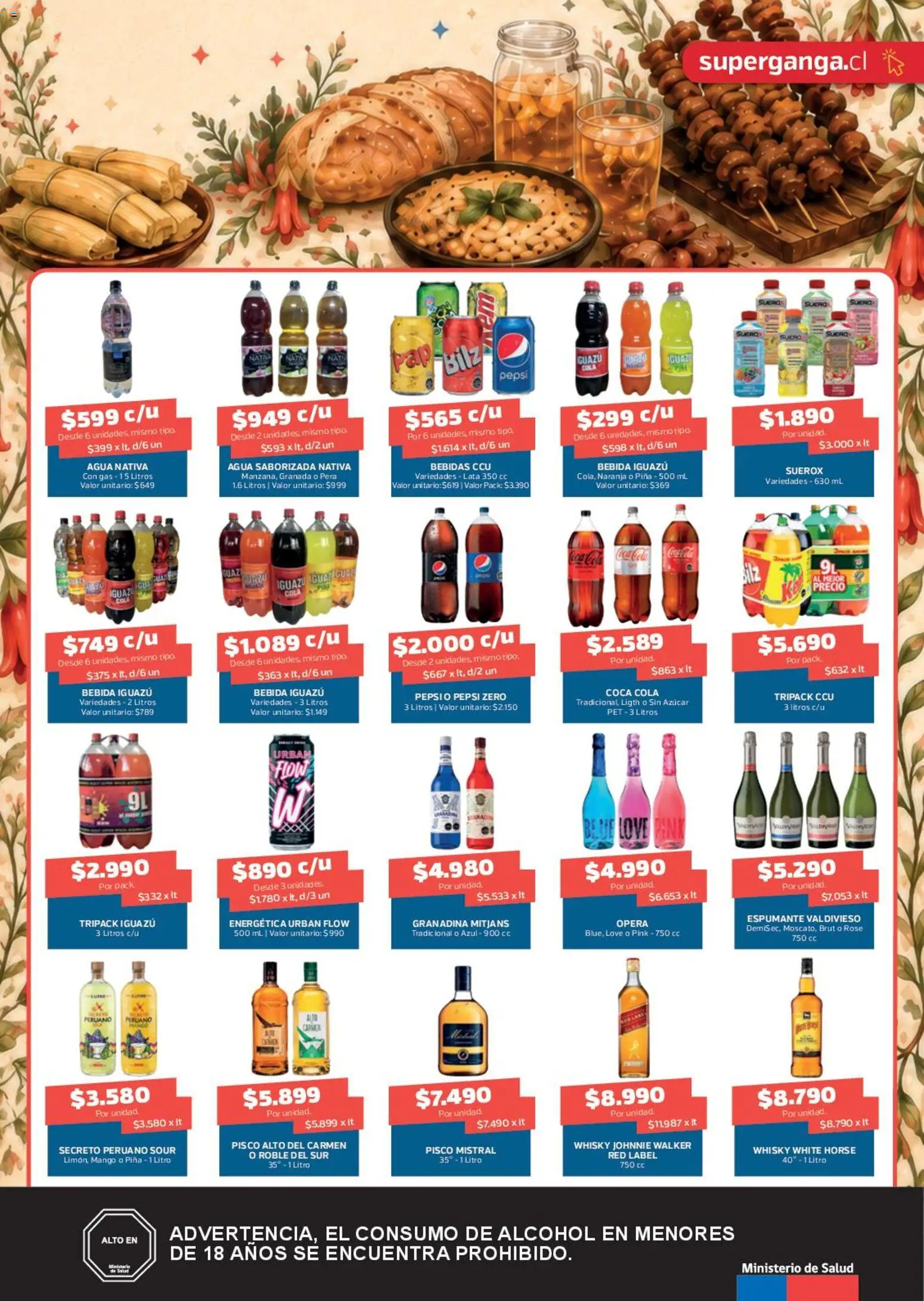 Super Ganga Ofertas │ válido desde el 22.09.2026 | Página: 7 | Productos: Mango, Bebidas, Azucar, Pera
