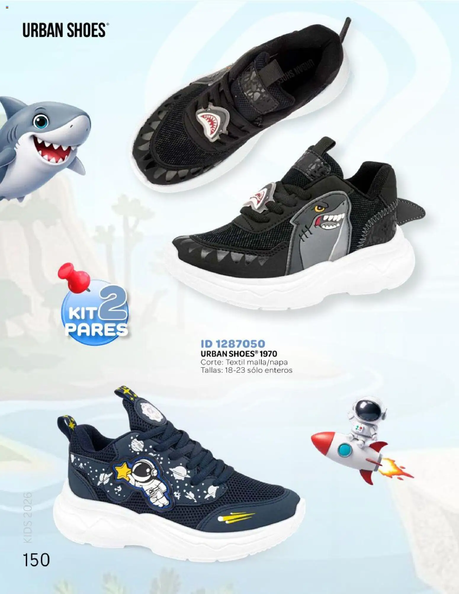 Nuevas ofertas de Price Shoes válidas en toda la República Mexicana desde el 25.04.2026. ¡Encuentra las mejores ofertas en Price Shoes catálogo Kids todo en uno! | Página: 150