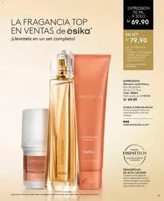 Vista previa de folleto Ésika catálogo - Campaña 8 de la Ésika válido desde 25.04.2026 | Página: 41 | Productos: Desodorante, Crema, Fragancia