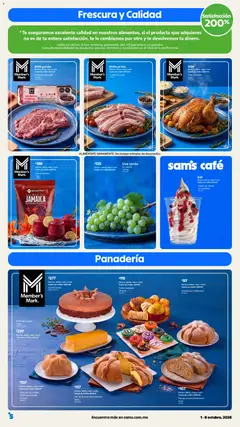 Vista previa de Mini pan de muerto 100% mantequilla, Mini pan de muerto 100% mantequilla, nuevo folleto de la tienda, válido en México a partir del 01/10/2026 | Página: 15