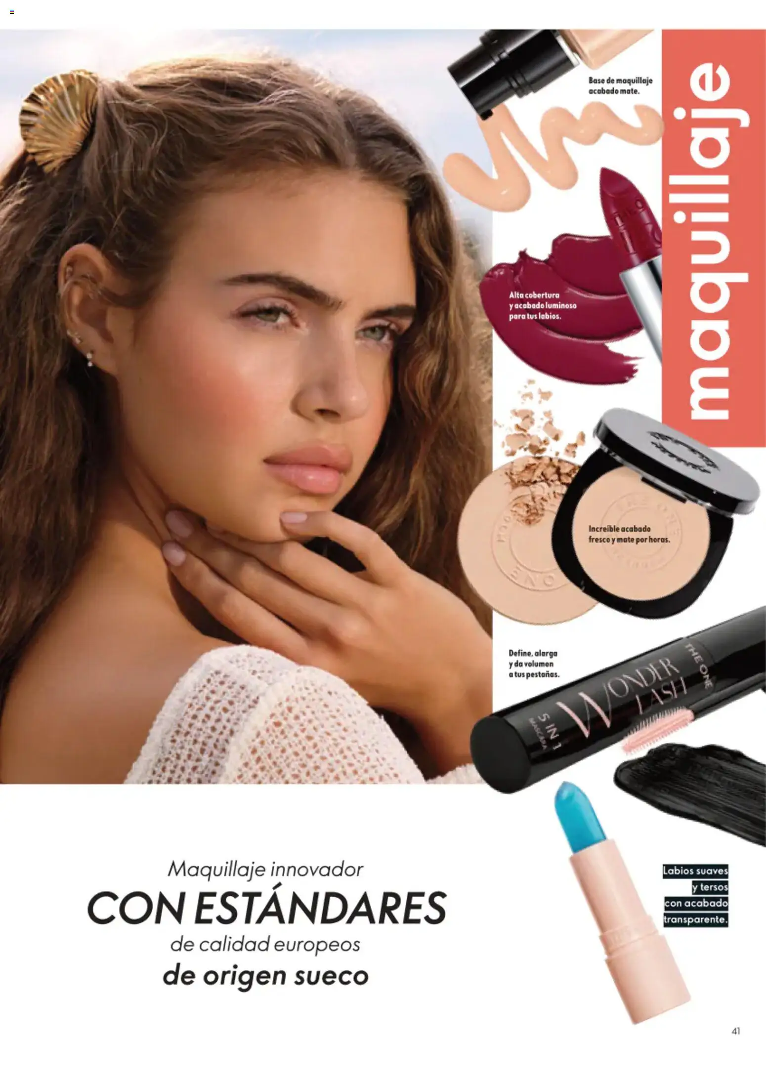 Nuevas ofertas de Oriflame válidas en toda la República Mexicana desde el 22/08/2026. ¡Encuentra las mejores ofertas en Oriflame campaña 12 2026! | Página: 41 | Productos: Base de maquillaje, Máscara, Mate, Maquillaje