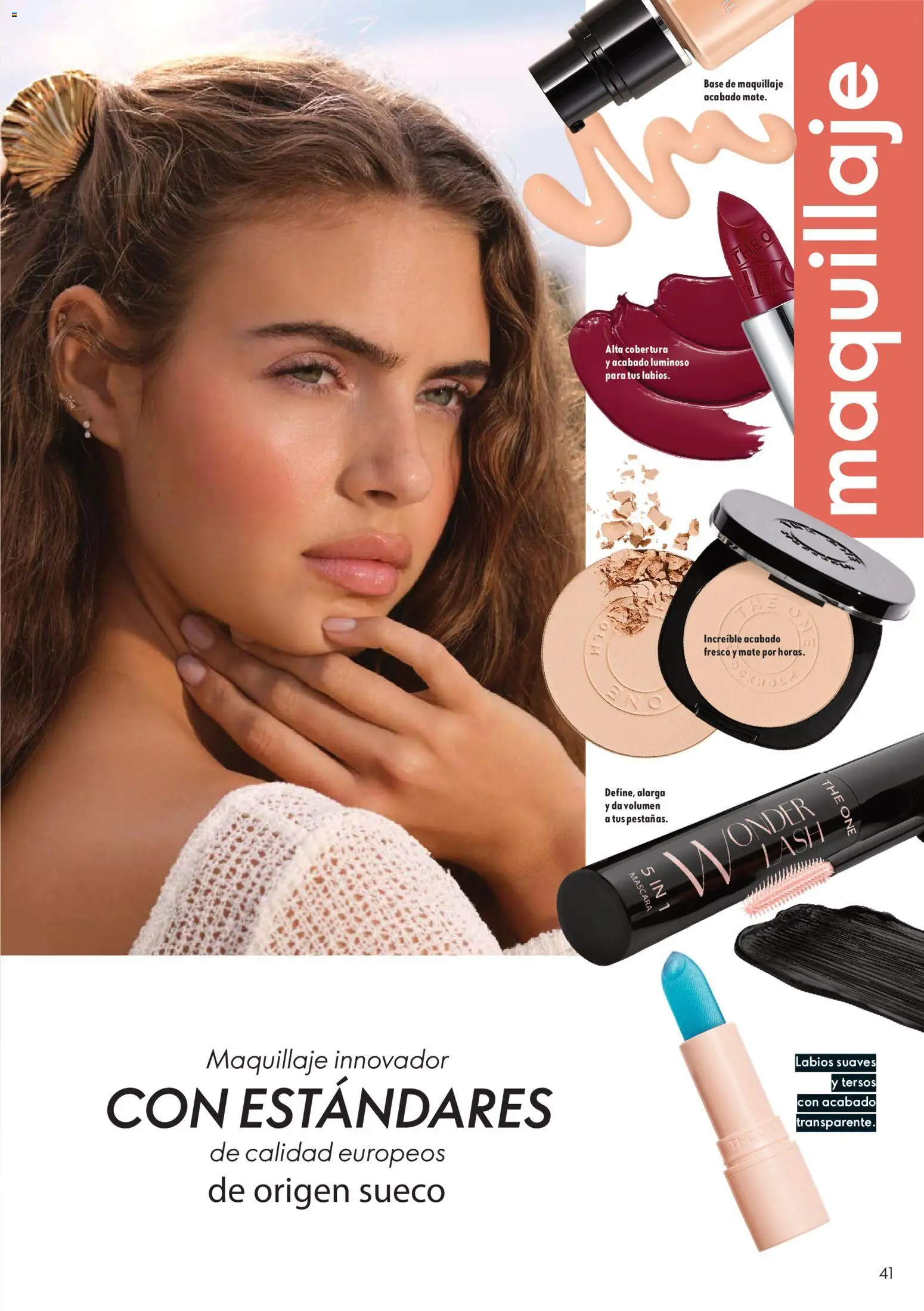 Nuevas ofertas de Oriflame válidas en toda la República Mexicana desde el 22/08/2026. ¡Encuentra las mejores ofertas en Oriflame campaña 12 2026! | Página: 41 | Productos: Base de maquillaje, Máscara, Mate, Maquillaje